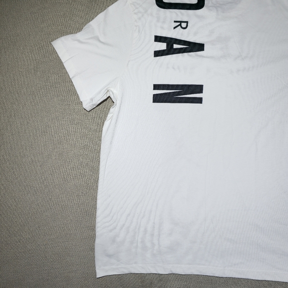 Jordan JDN AIR Stretch Short-Sleeve T-Shirt Men's Size  XXL White - Picture 12 of 14